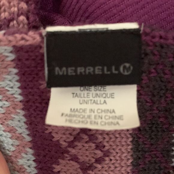 Merrell multi color winter scarf - Picture 4 of 4